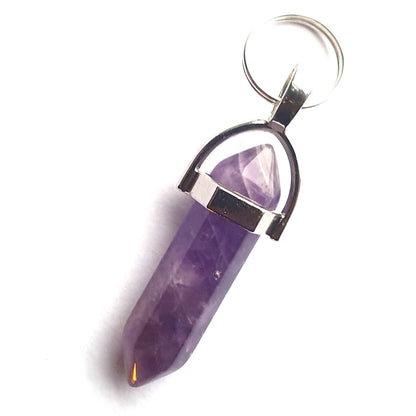 Pointed Crystal Gemstone Pet Dog Charms